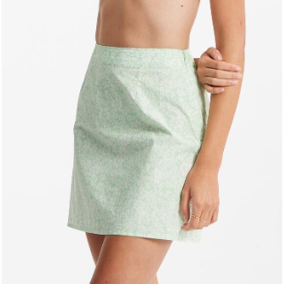 New BILLABONG Women's Honey Dew Tropic Sun Mini Skirt Size 27 - Picture 3 of 10